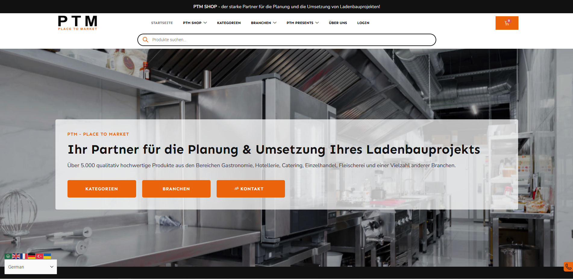 PTMSHOP.de B2B Ladenbau